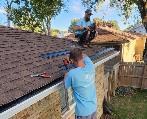 rain gutter repair Rochester Hills, MI